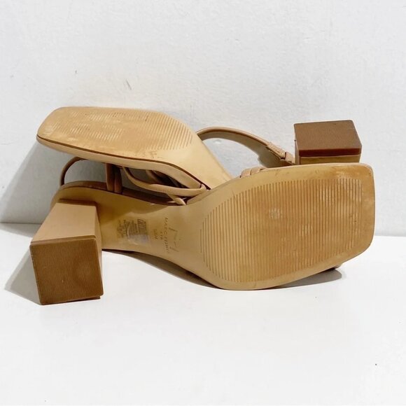 MARC FISHER Giada Sandal in Light Natural size 9.5 - Picture 4 of 6